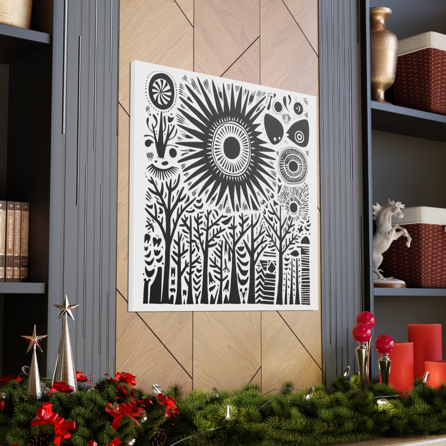 Forest Rays - Canvas Gallery Wrap