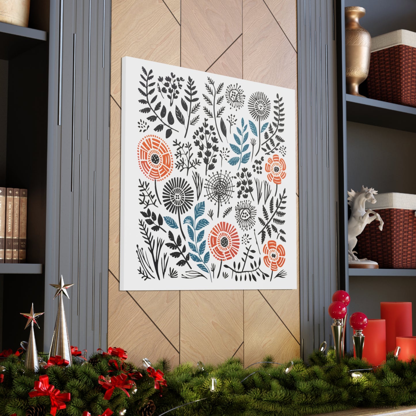 Flower Flow - Canvas Gallery Wrap