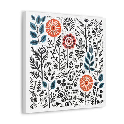 Flower Frenzy - Canvas Gallery Wrap
