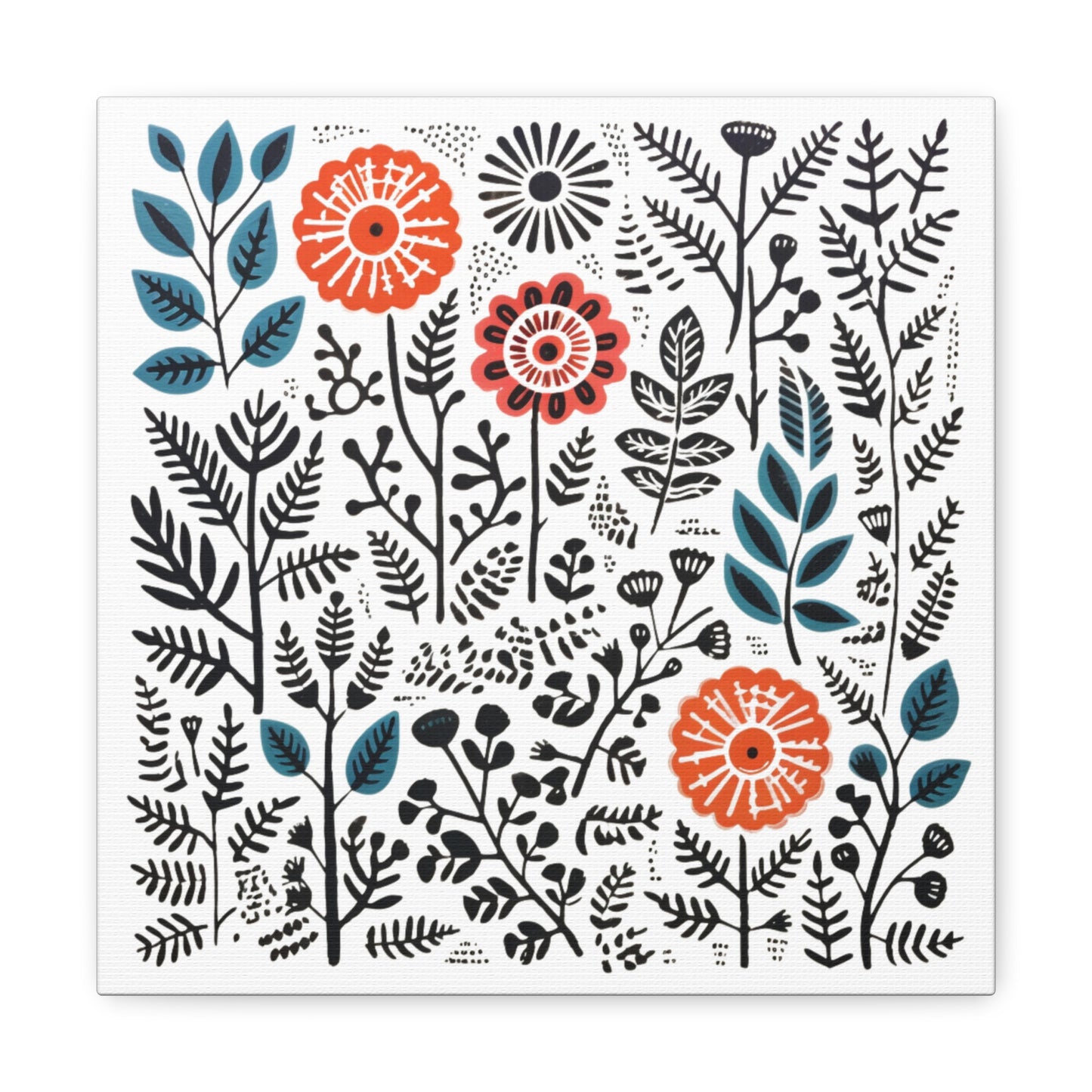 Flower Frenzy - Canvas Gallery Wrap