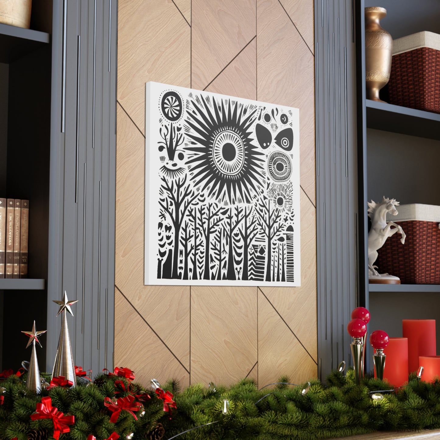 Forest Rays - Canvas Gallery Wrap