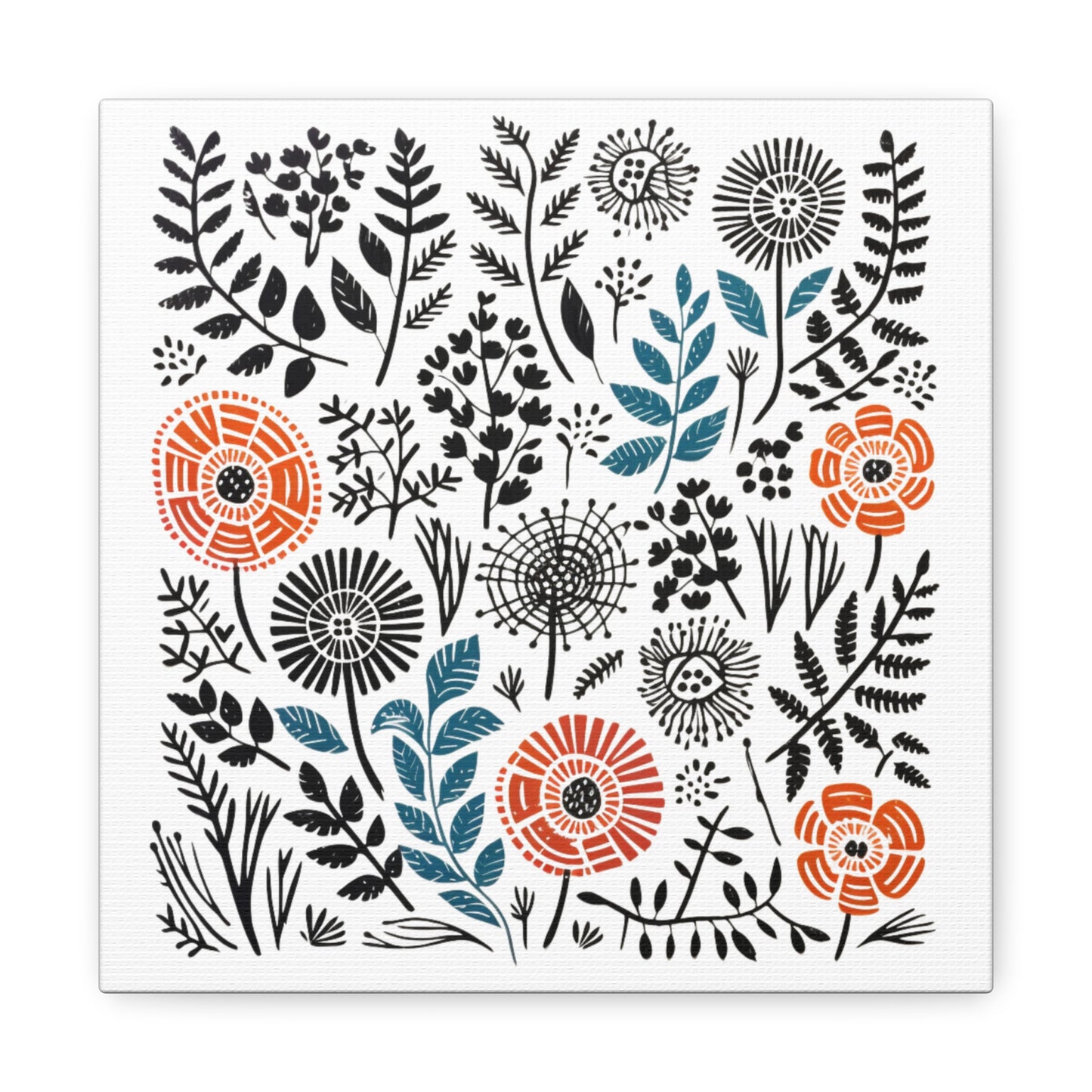 Flower Flow - Canvas Gallery Wrap