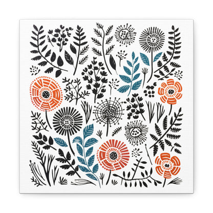 Flower Flow - Canvas Gallery Wrap