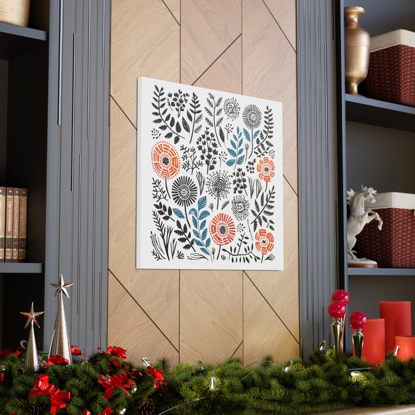 Flower Flow - Canvas Gallery Wrap