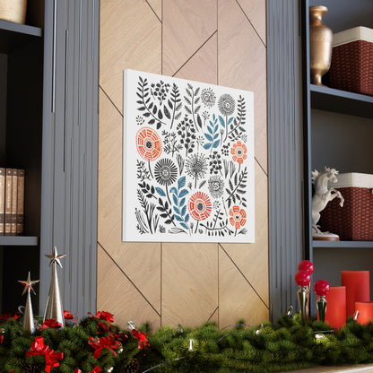 Flower Flow - Canvas Gallery Wrap