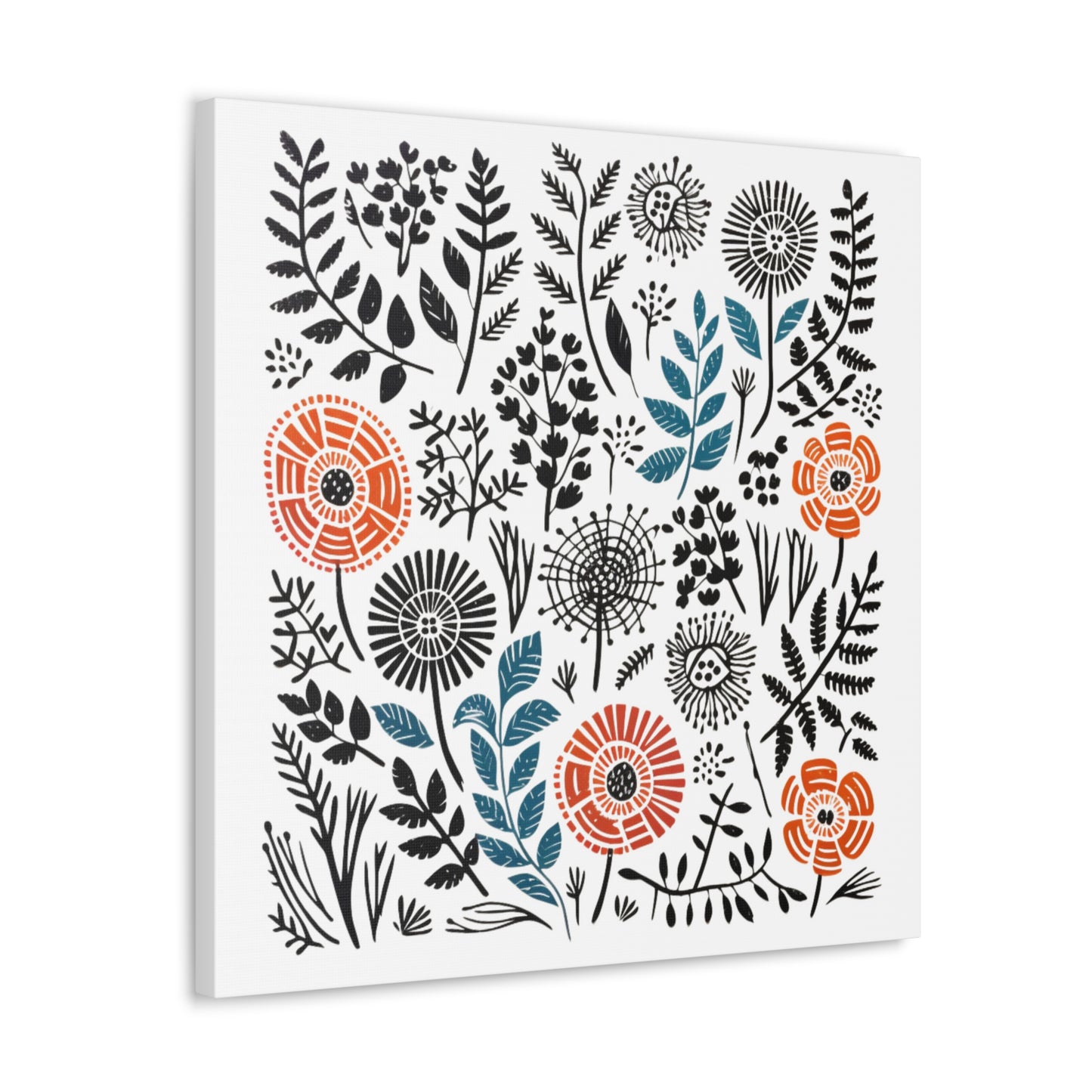 Flower Flow - Canvas Gallery Wrap