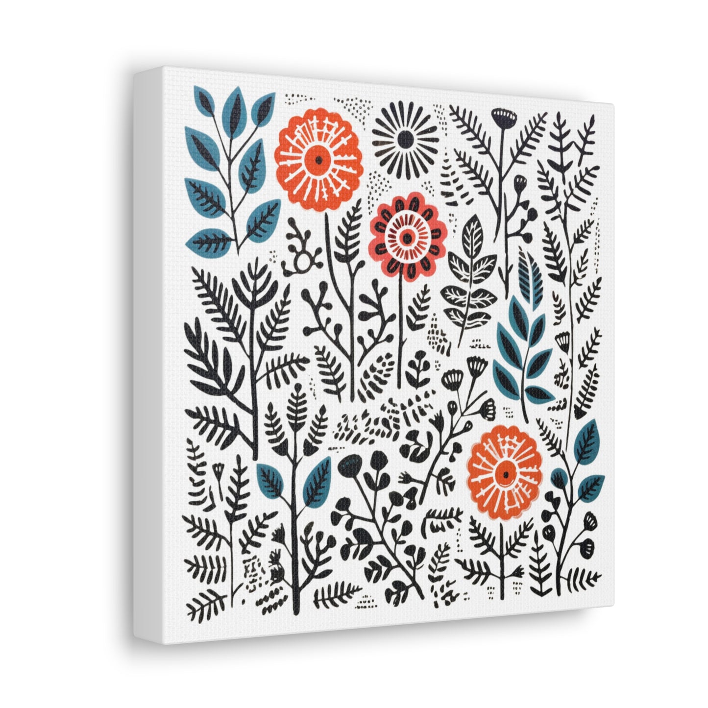 Flower Frenzy - Canvas Gallery Wrap