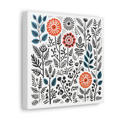 Flower Frenzy - Canvas Gallery Wrap