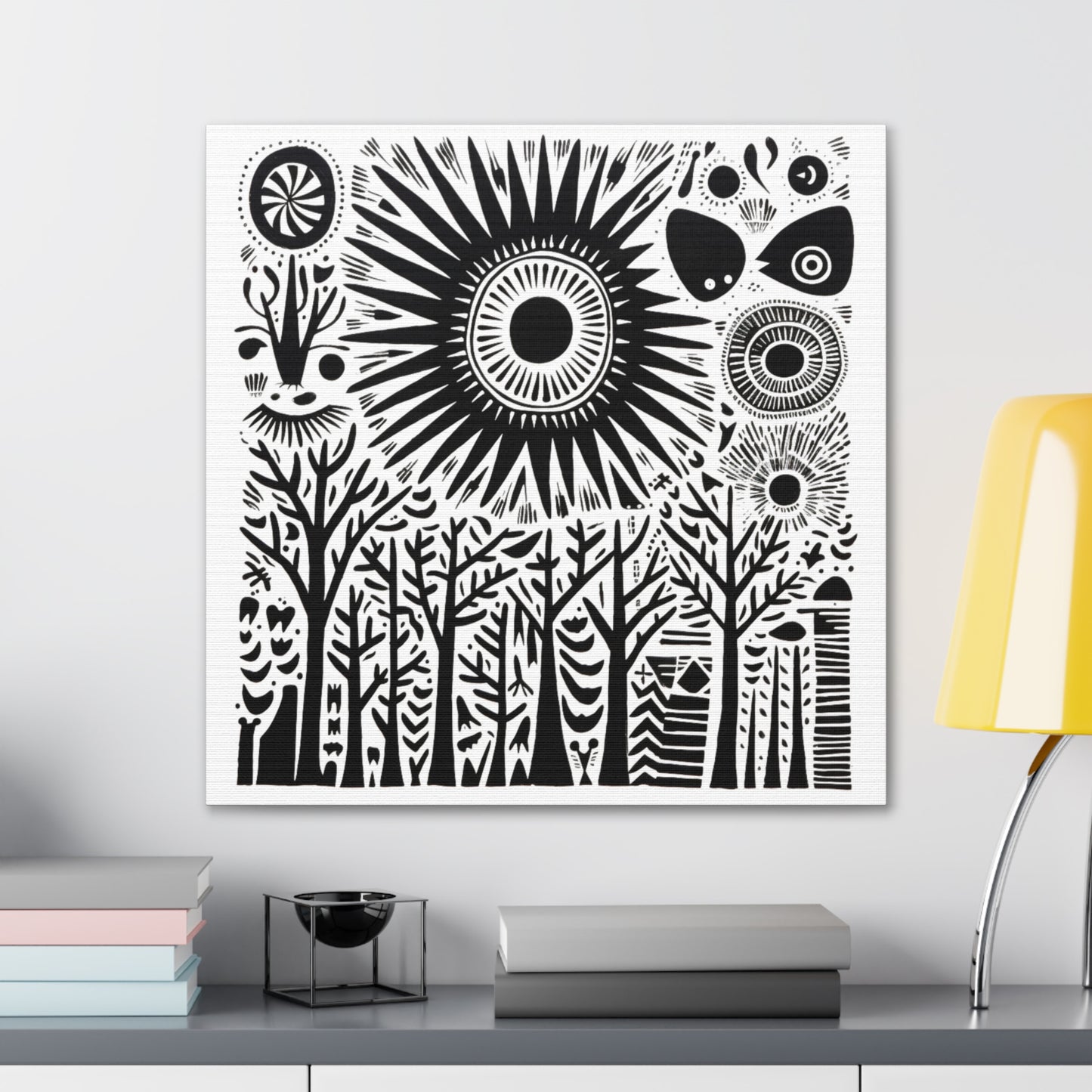 Forest Rays - Canvas Gallery Wrap