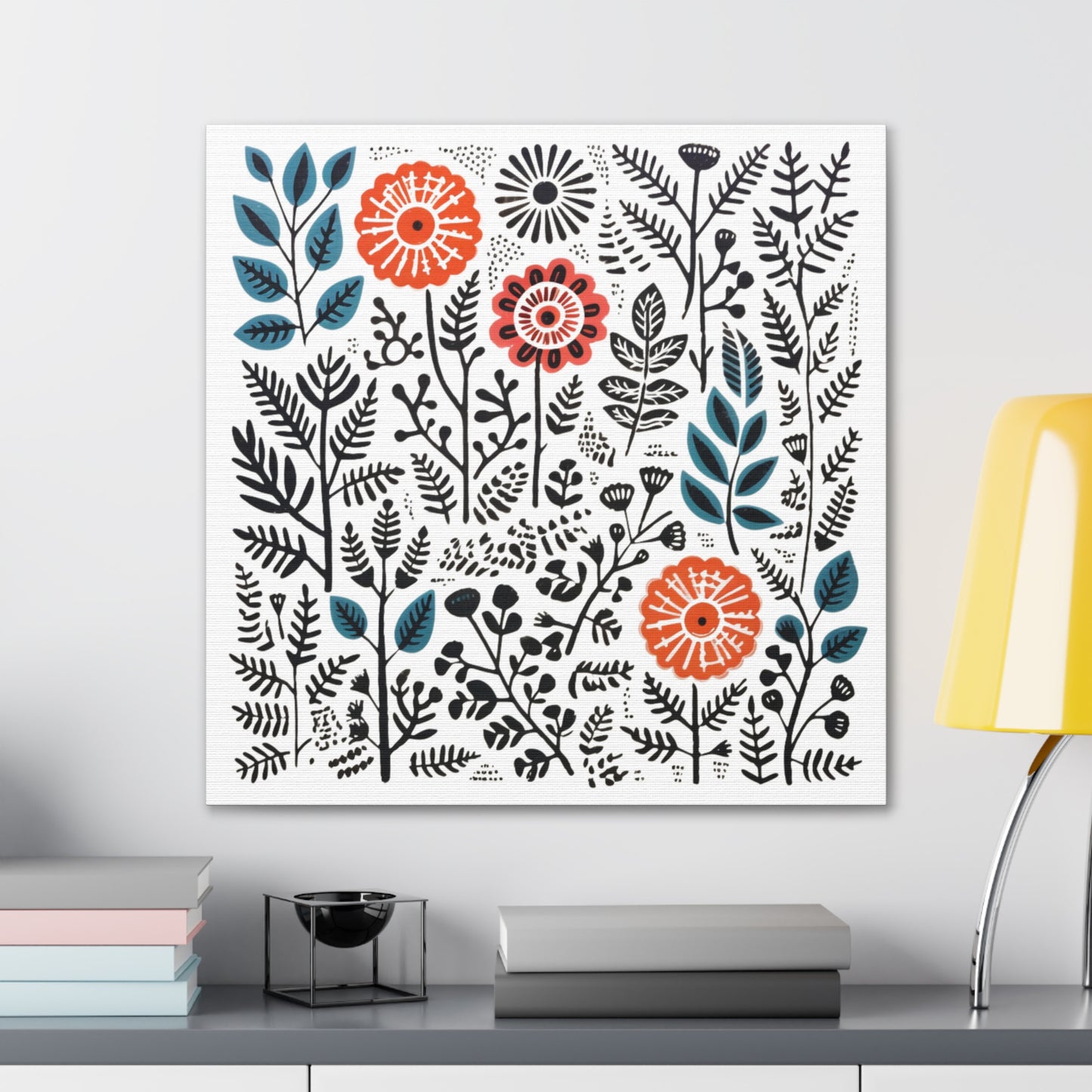 Flower Frenzy - Canvas Gallery Wrap