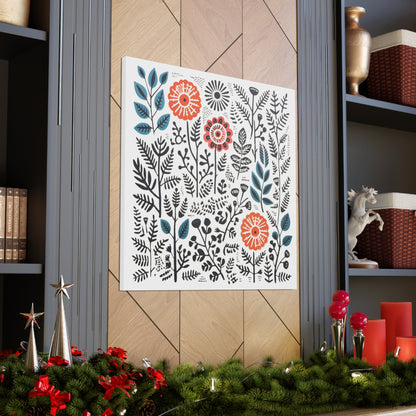 Flower Frenzy - Canvas Gallery Wrap