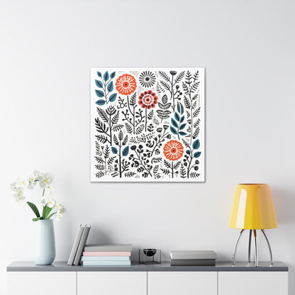 Flower Frenzy - Canvas Gallery Wrap