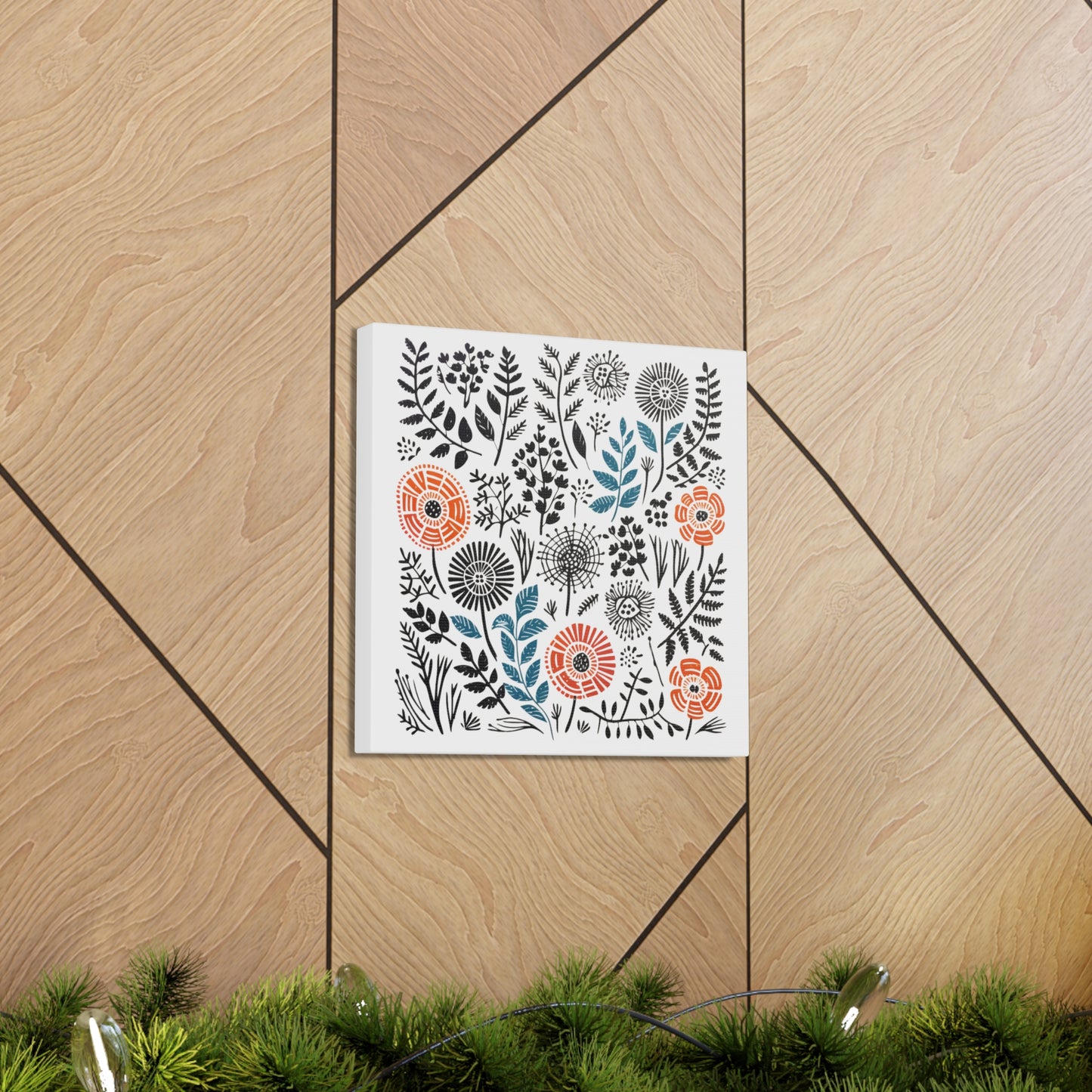 Flower Flow - Canvas Gallery Wrap
