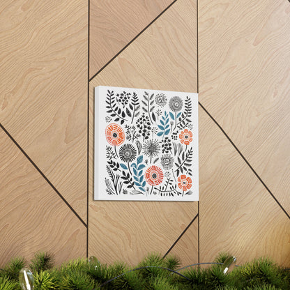 Flower Flow - Canvas Gallery Wrap