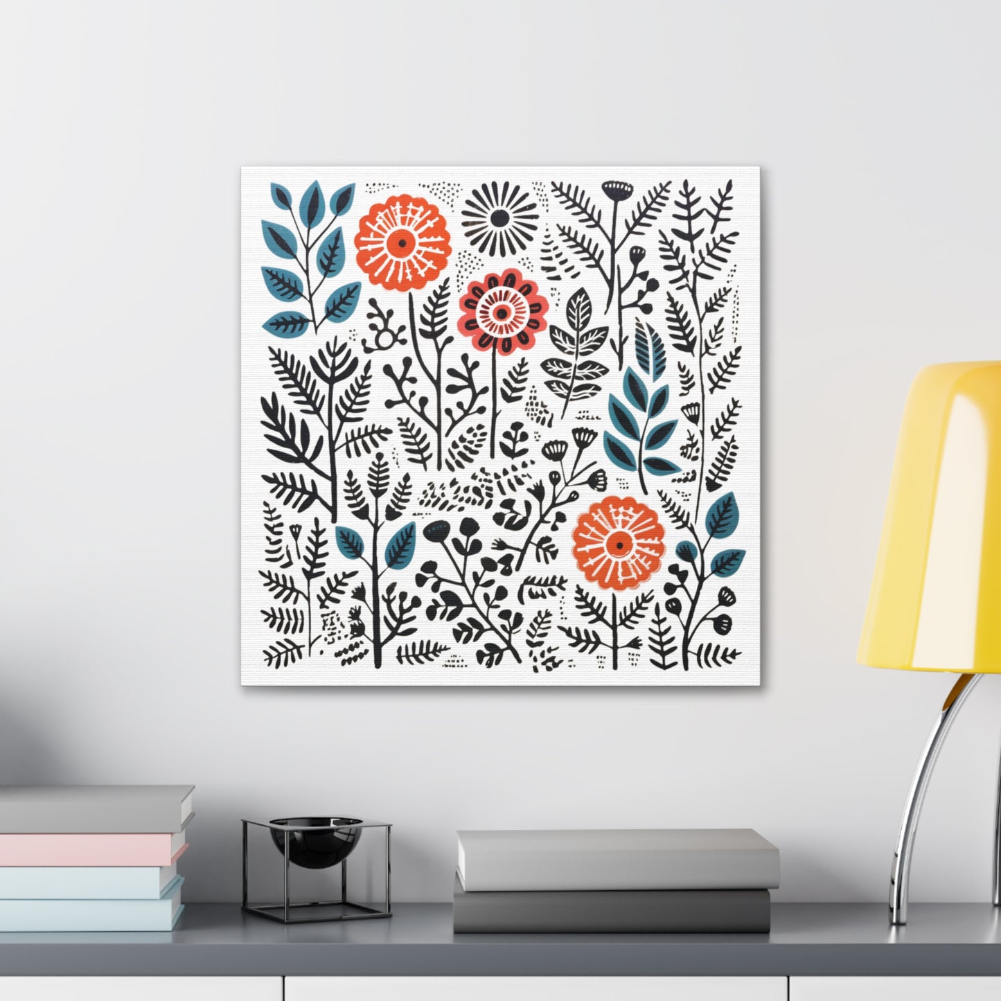 Flower Frenzy - Canvas Gallery Wrap