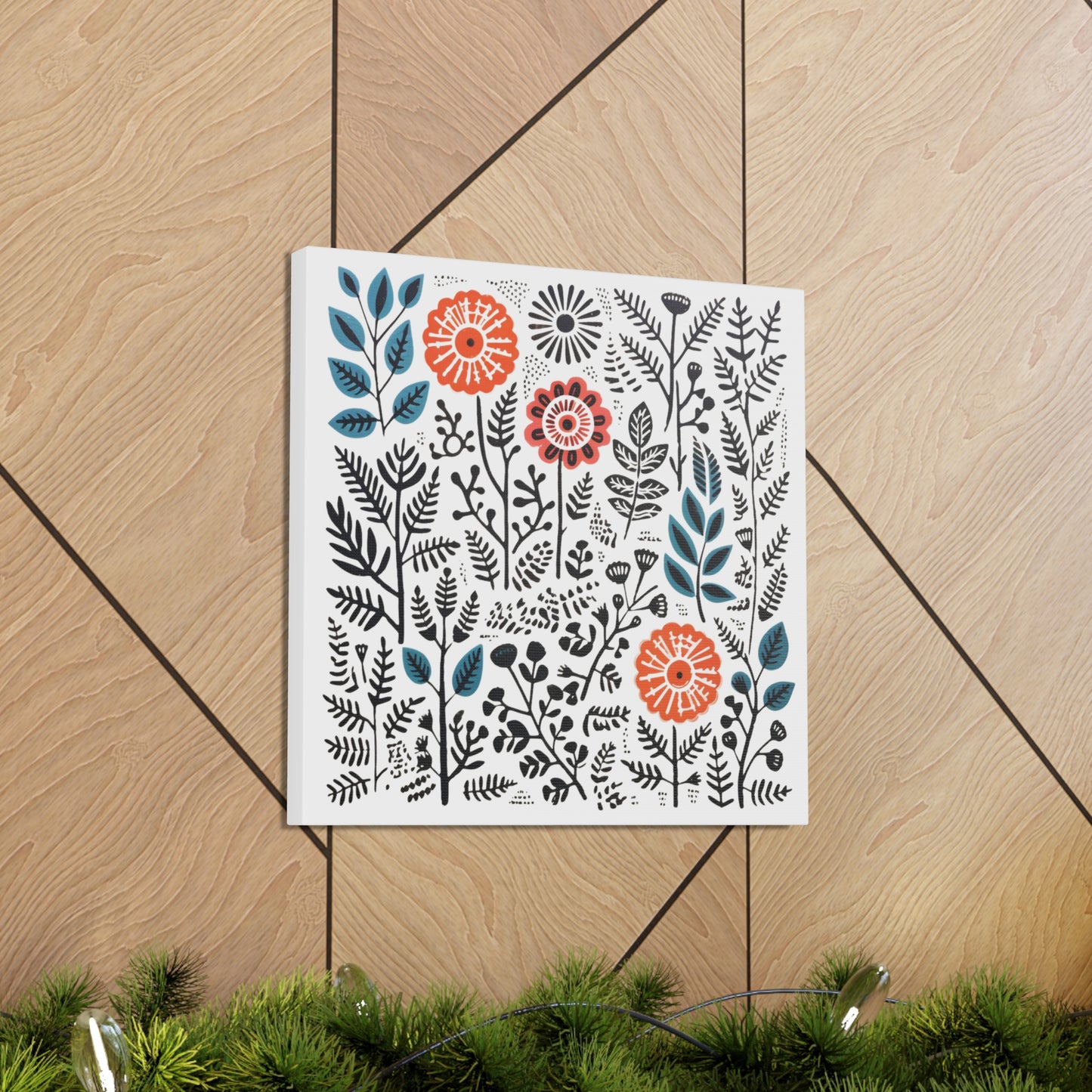 Flower Frenzy - Canvas Gallery Wrap