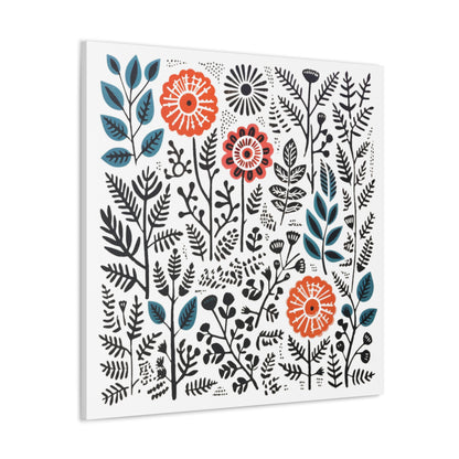 Flower Frenzy - Canvas Gallery Wrap