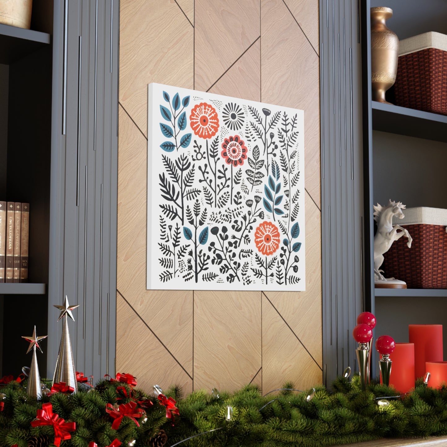 Flower Frenzy - Canvas Gallery Wrap