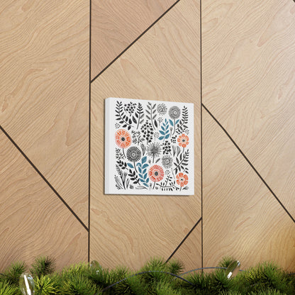 Flower Flow - Canvas Gallery Wrap