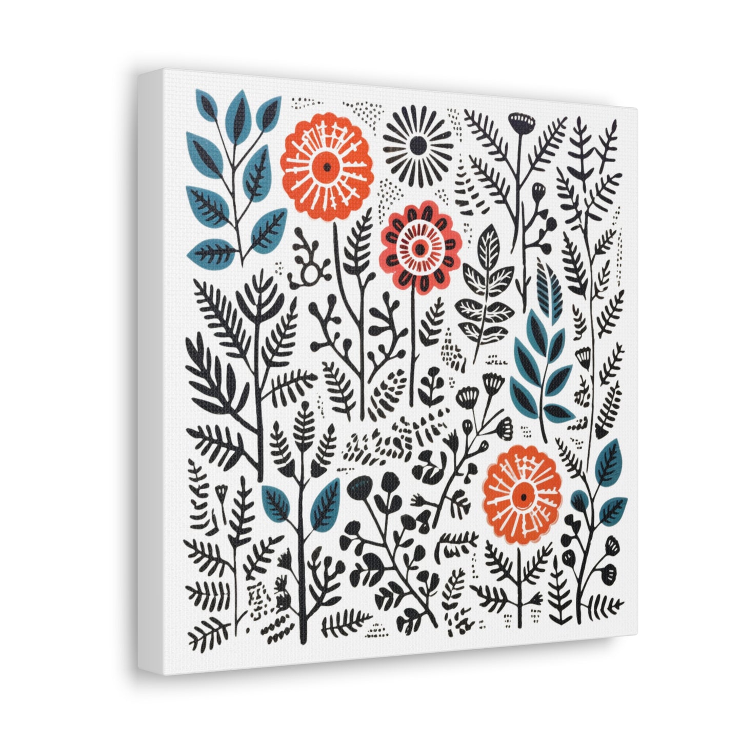 Flower Frenzy - Canvas Gallery Wrap
