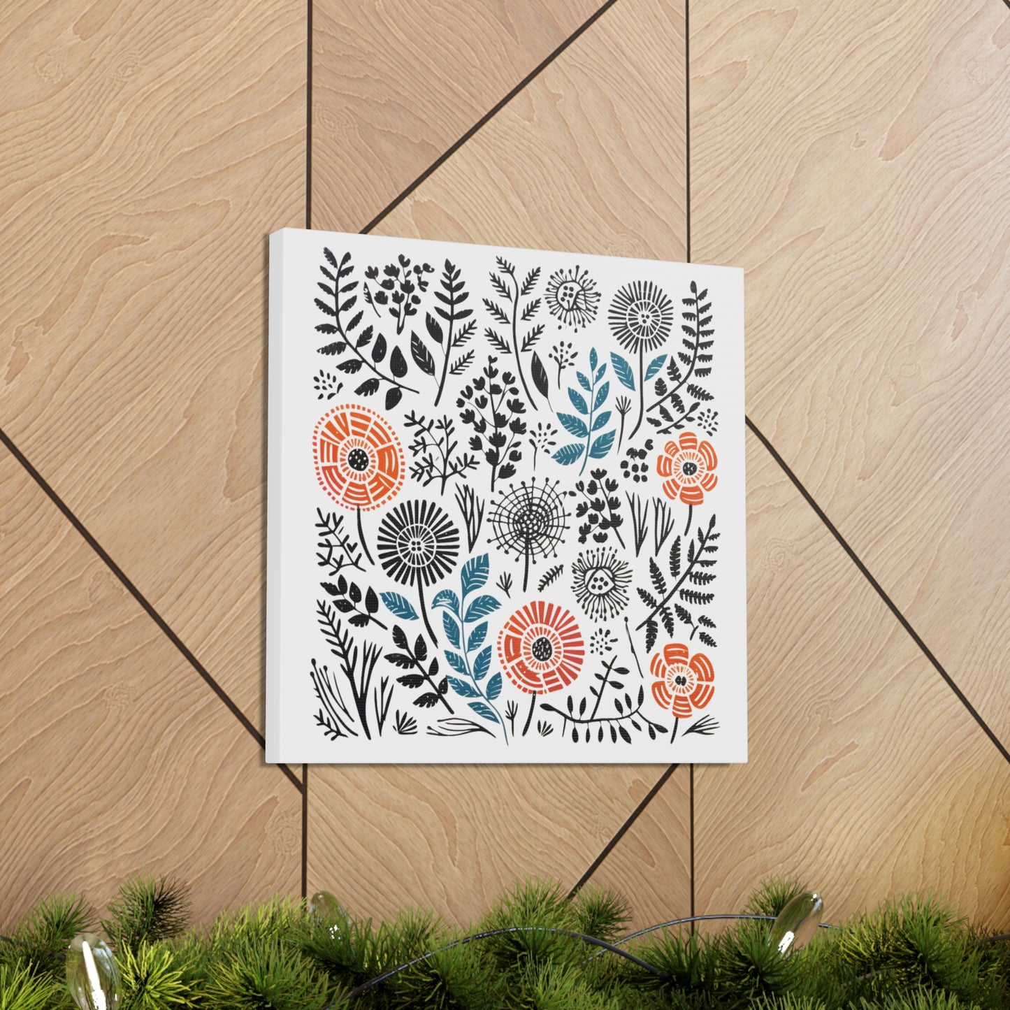 Flower Flow - Canvas Gallery Wrap