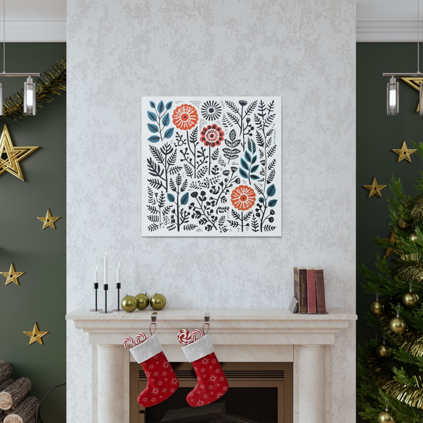Flower Frenzy - Canvas Gallery Wrap