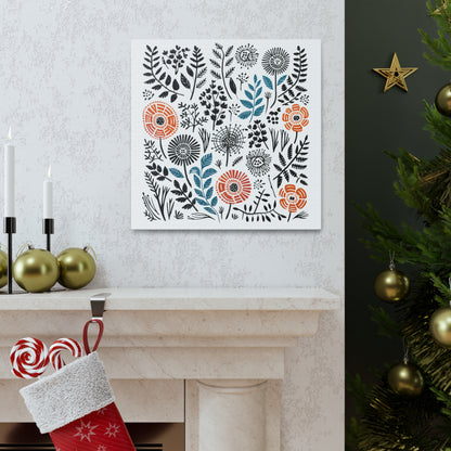 Flower Flow - Canvas Gallery Wrap