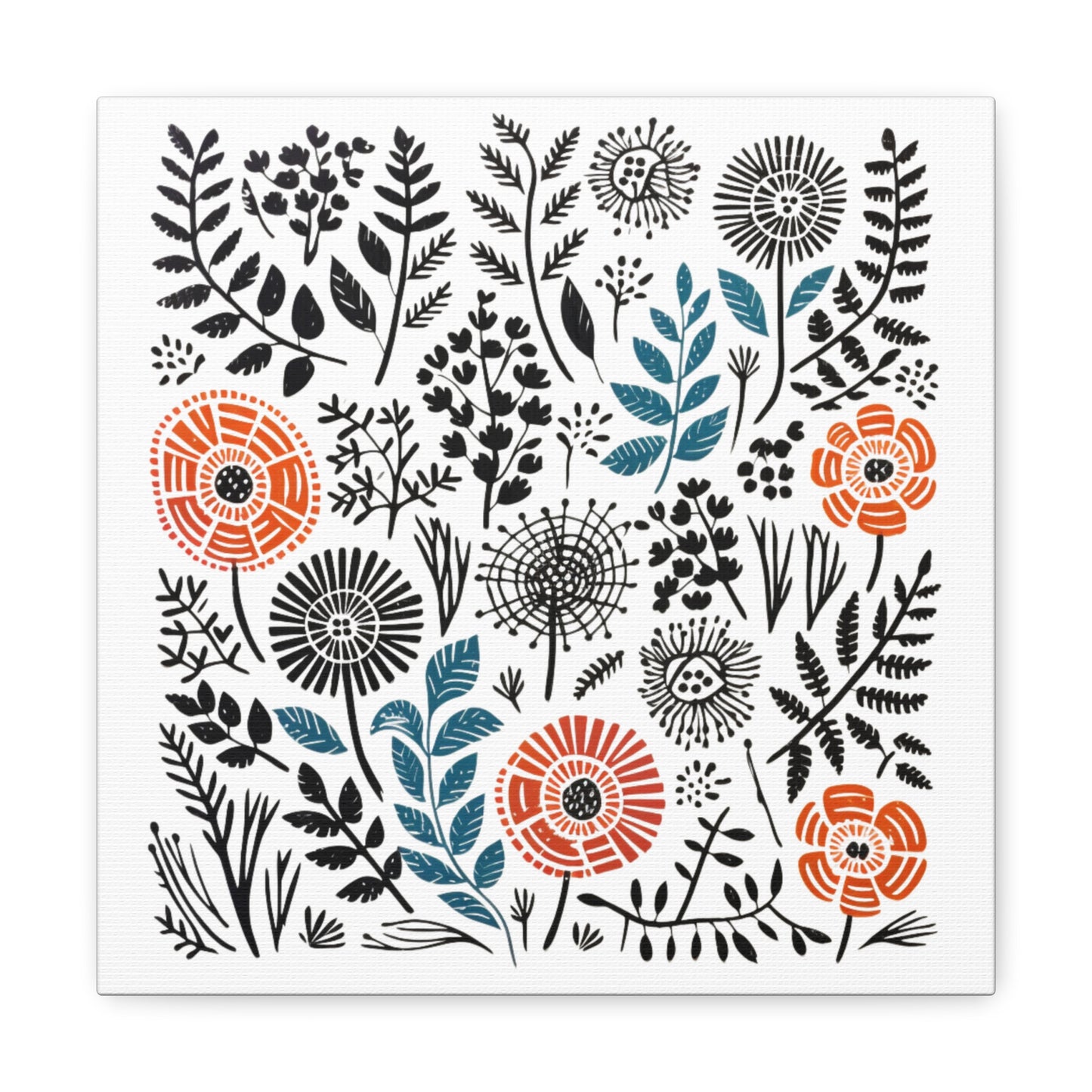 Flower Flow - Canvas Gallery Wrap