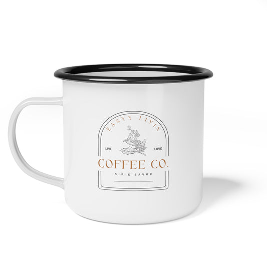 Sip & Savor - Enamel Camp Cup