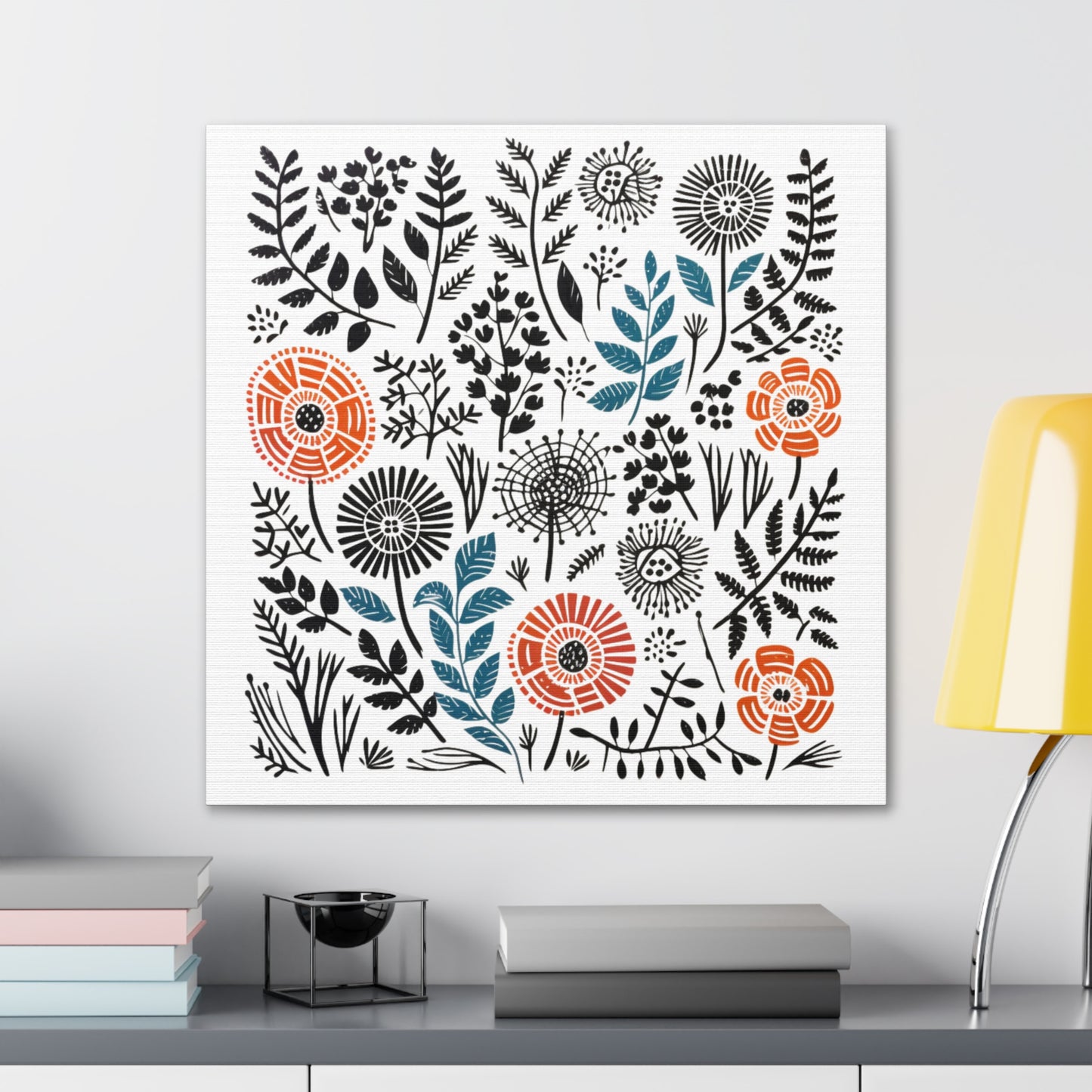 Flower Flow - Canvas Gallery Wrap