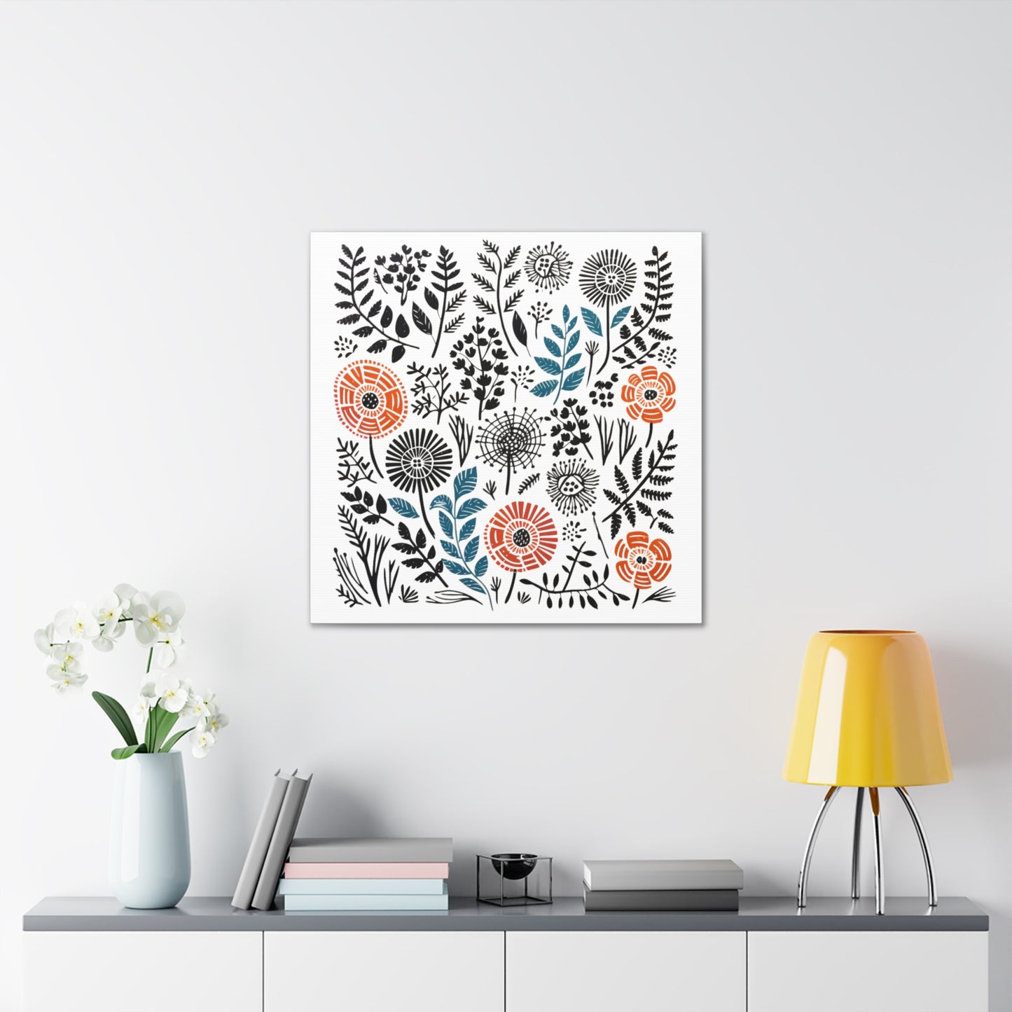 Flower Flow - Canvas Gallery Wrap