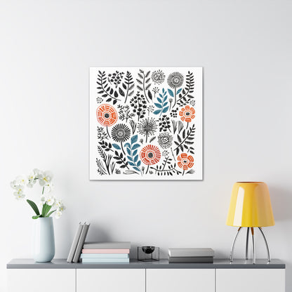 Flower Flow - Canvas Gallery Wrap