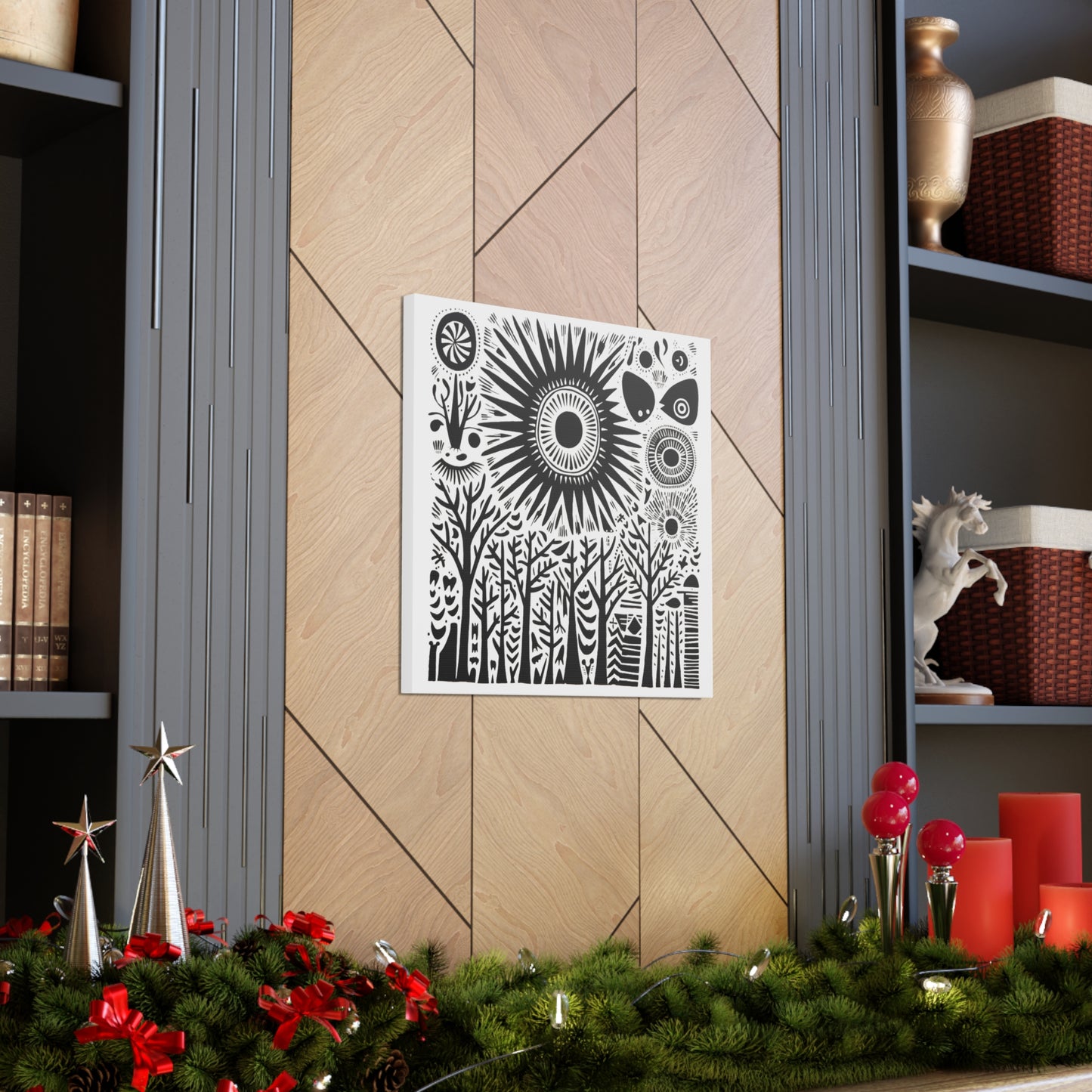 Forest Rays - Canvas Gallery Wrap