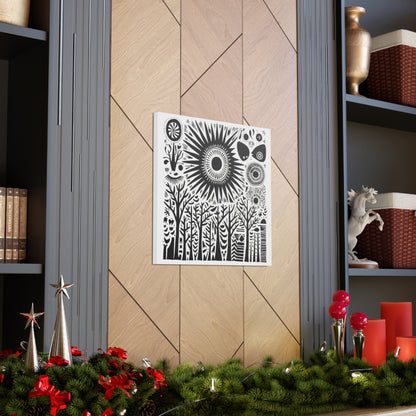 Forest Rays - Canvas Gallery Wrap