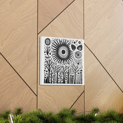 Forest Rays - Canvas Gallery Wrap