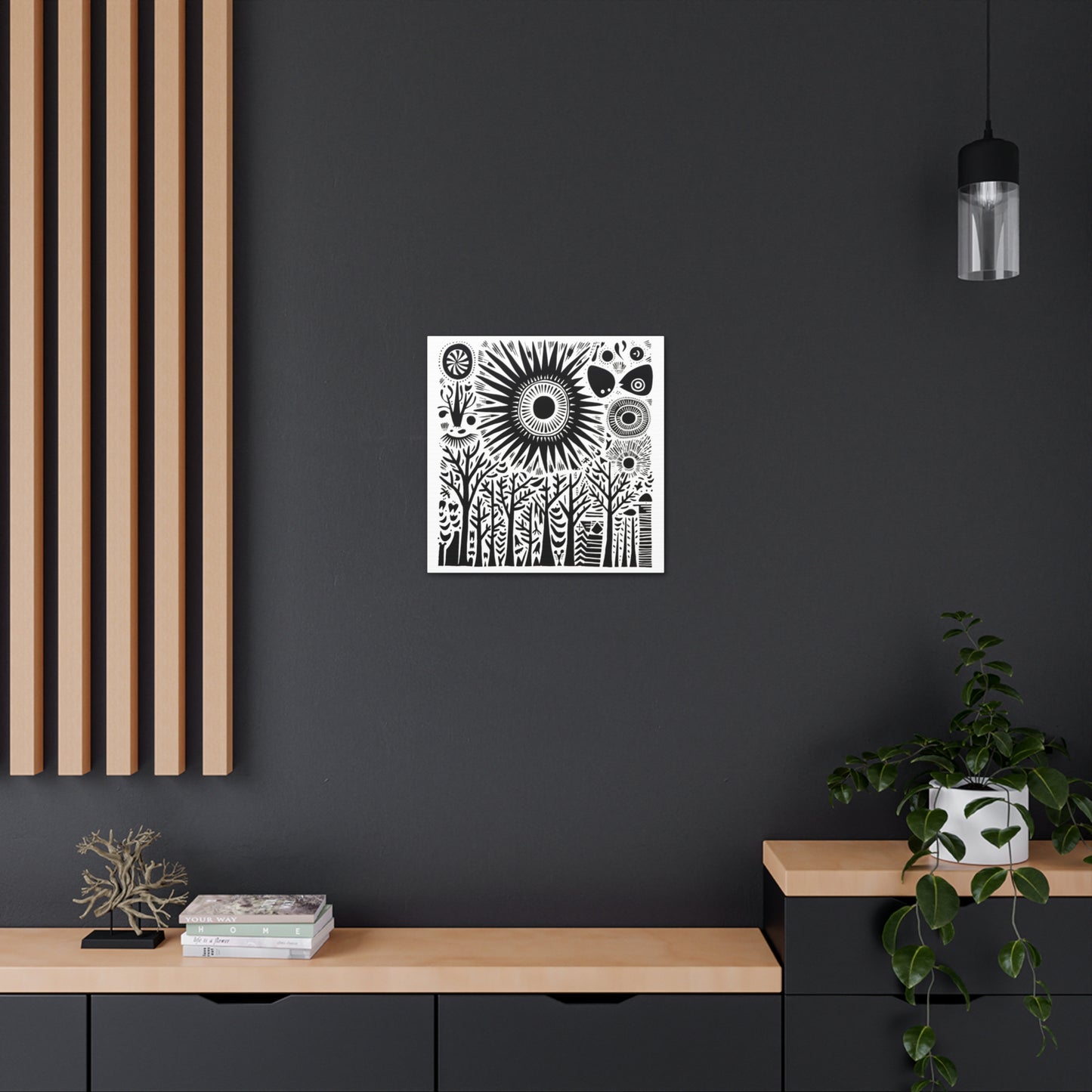 Forest Rays - Canvas Gallery Wrap
