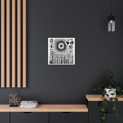 Forest Rays - Canvas Gallery Wrap