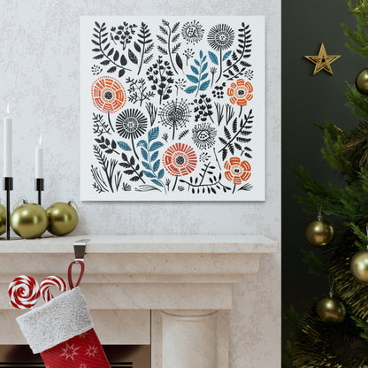 Flower Flow - Canvas Gallery Wrap