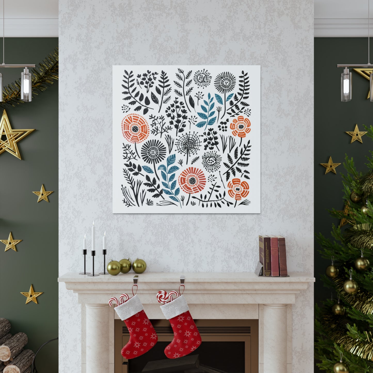 Flower Flow - Canvas Gallery Wrap