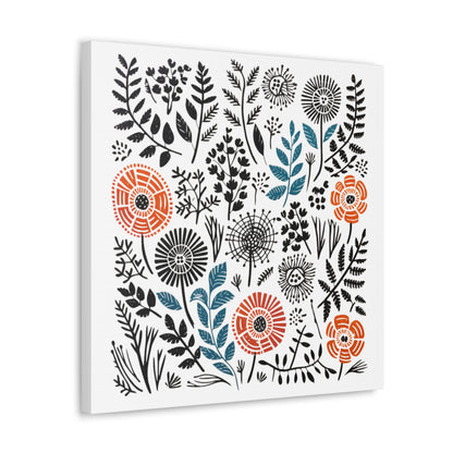 Flower Flow - Canvas Gallery Wrap