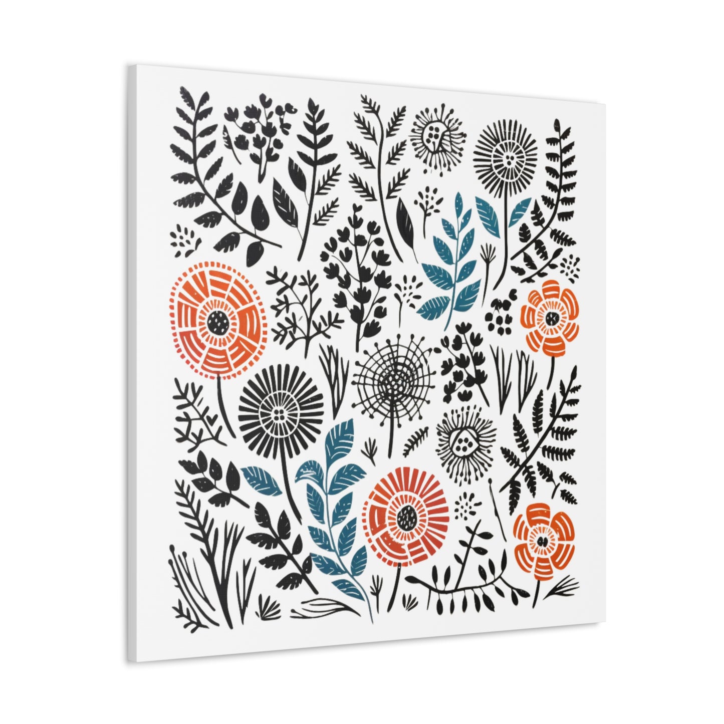 Flower Flow - Canvas Gallery Wrap