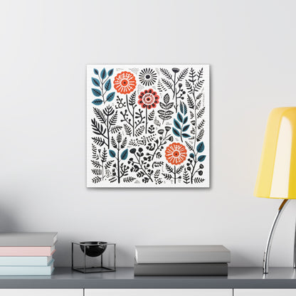 Flower Frenzy - Canvas Gallery Wrap