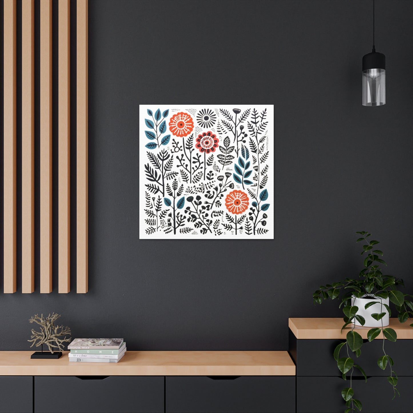 Flower Frenzy - Canvas Gallery Wrap