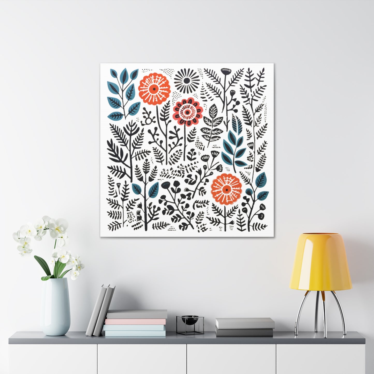 Flower Frenzy - Canvas Gallery Wrap