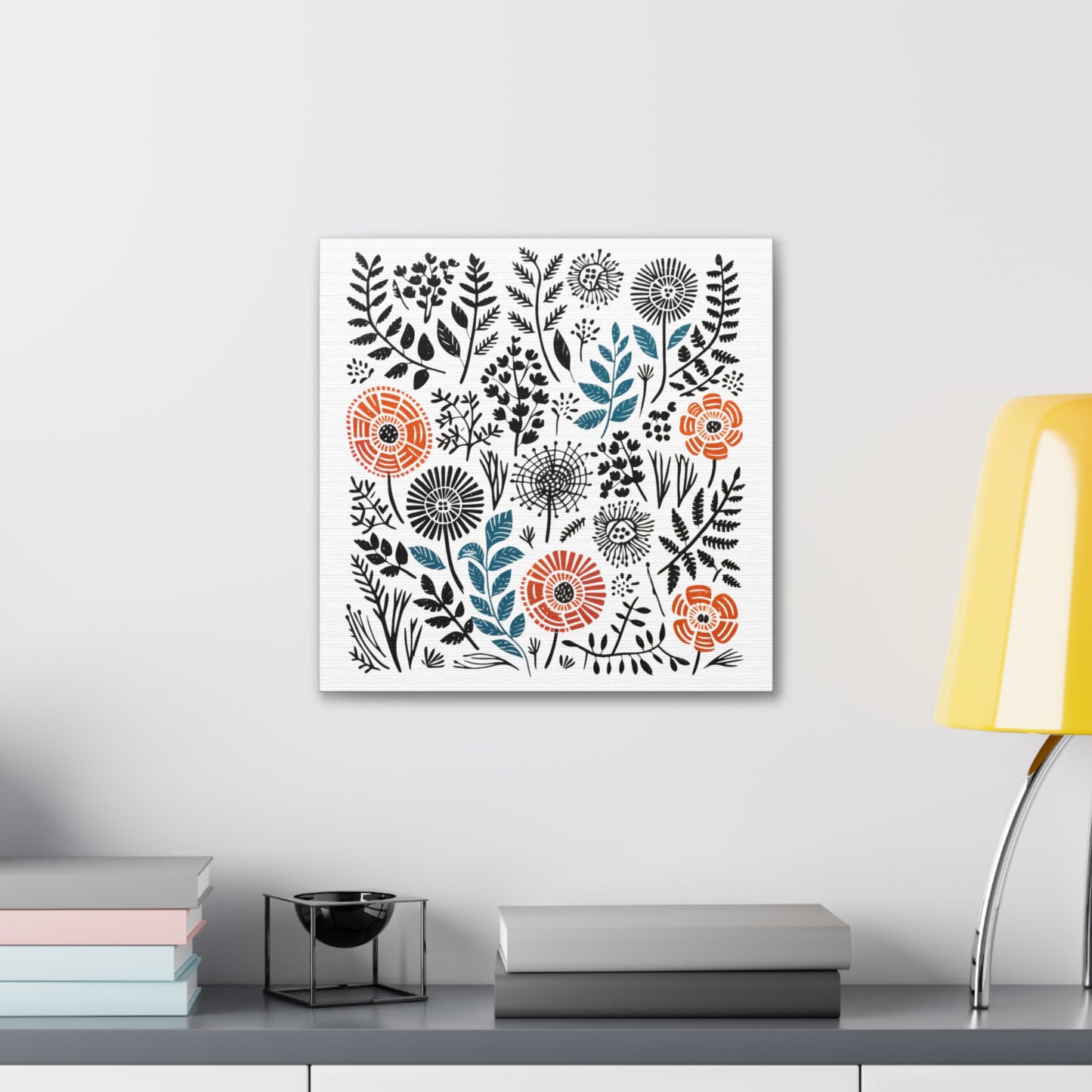 Flower Flow - Canvas Gallery Wrap