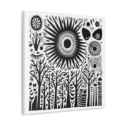 Forest Rays - Canvas Gallery Wrap
