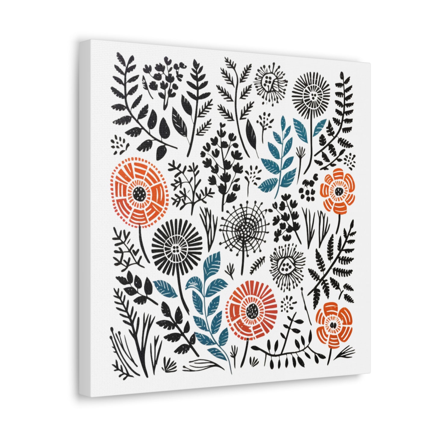 Flower Flow - Canvas Gallery Wrap