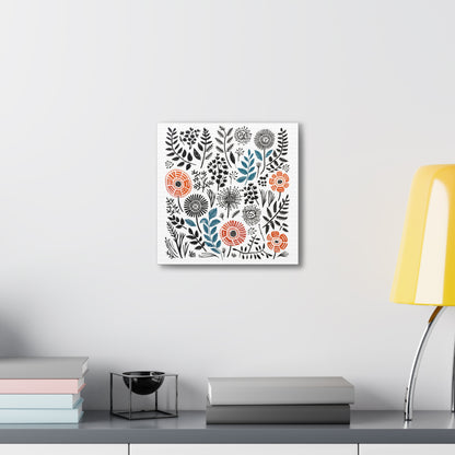 Flower Flow - Canvas Gallery Wrap