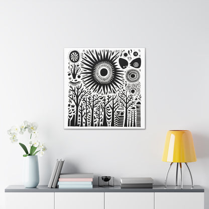 Forest Rays - Canvas Gallery Wrap