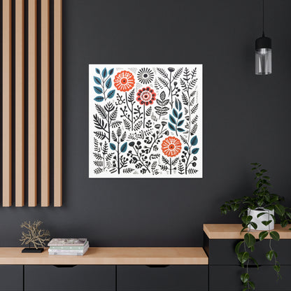 Flower Frenzy - Canvas Gallery Wrap